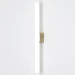 ORION LED-speillampe Visagist, feste av antikkmessing| Led-Innendørs|Vegglamper