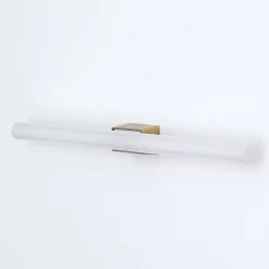 ORION LED-speillampe Visagist, feste av antikkmessing| Led-Innendørs|Vegglamper