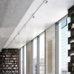 Molto Luce LED-spot Vibo Volare 927 hvit/krom 10°, skinnespot| Skinnesystem