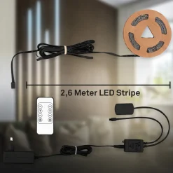 Briloner LED-stripe Pimp your panel, startsett, CCT, lengde 2,6 m Clearance