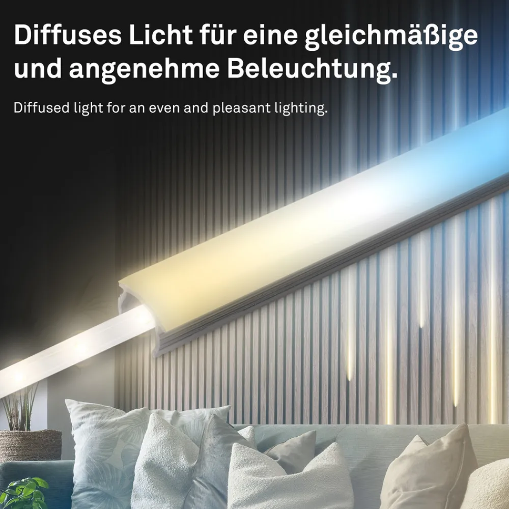 Briloner LED-stripe Pimp your panel, startsett, CCT, lengde 2,6 m Clearance