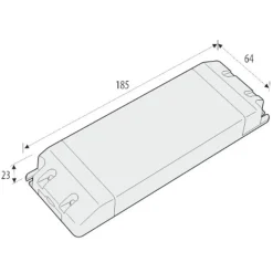 MCJ LED-strømforsyning ZY-LED 60W20/E Outlet