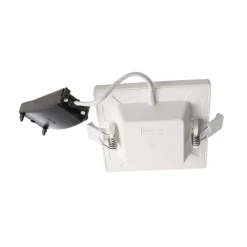 Deko-Light LED-takinnfellingslampe Alya hvit 12x12cm 3 000 K| Downlights