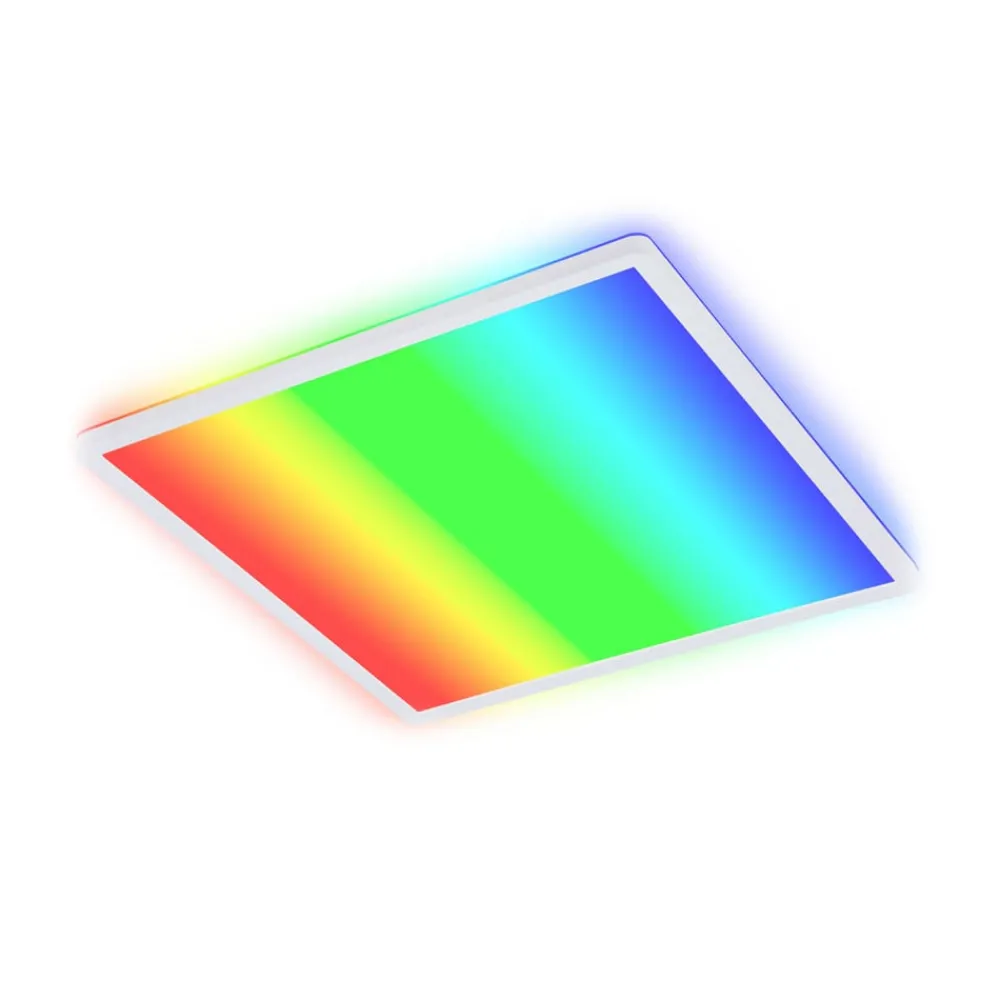 Briloner LED-taklampe B smart RGBW dimmbar hvit 42x42cm| Smarthus Belysning