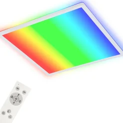 Briloner LED-taklampe B smart RGBW dimmbar hvit 42x42cm| Smarthus Belysning