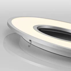 Lucande LED-taklampe Durun, dimbar, CCT, rund, 60 cm New