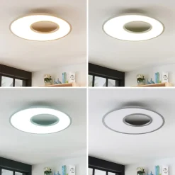 Lucande LED-taklampe Durun, dimbar, CCT, rund, 60 cm New