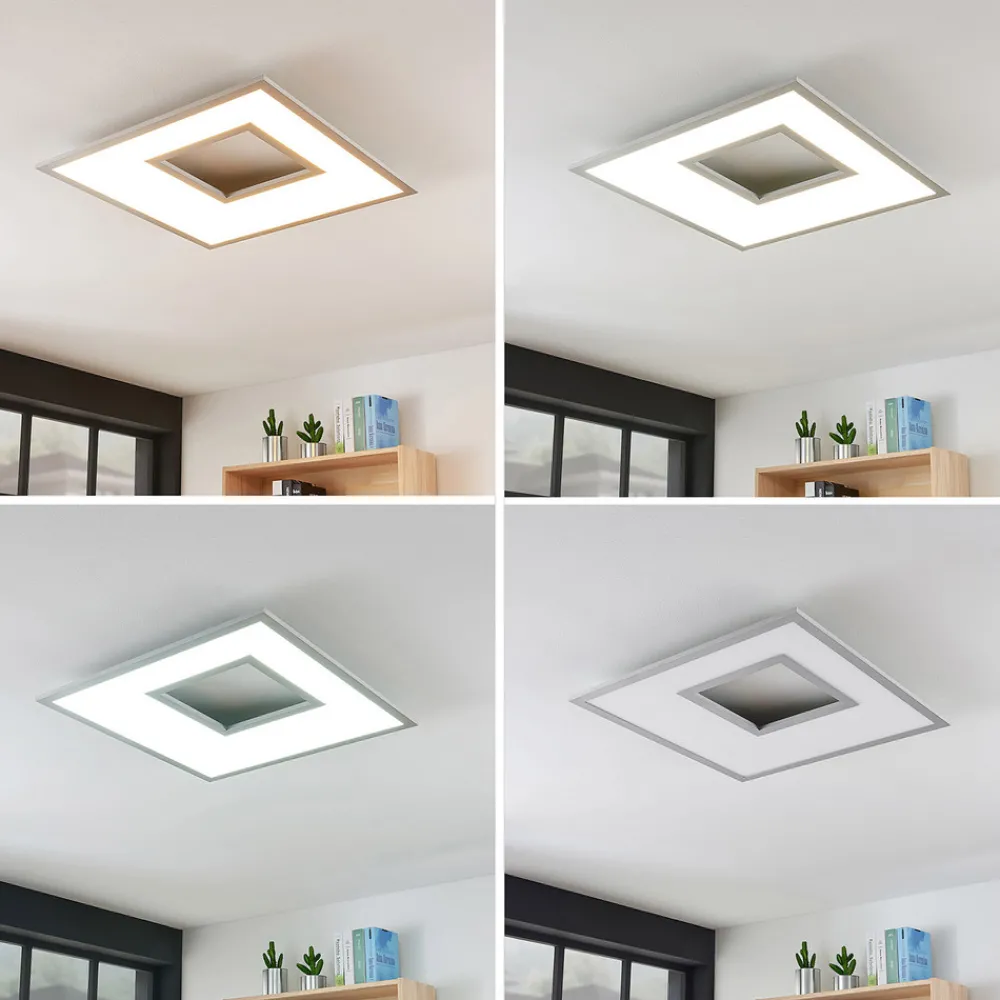 Lucande LED-taklampe Durun, dimbar, CCT, kantet, 60 cm Sale