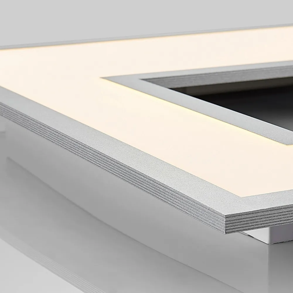 Lucande LED-taklampe Durun, dimbar, CCT, kantet, 60 cm Sale