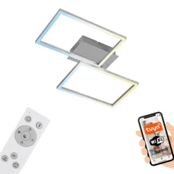 Briloner LED-taklampe Frame S, dimbar, CCT, 50 x 38,8 cm Outlet