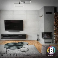 Briloner LED-taklampe Frame S, dimbar, CCT, 50 x 38,8 cm Outlet