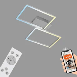 Briloner LED-taklampe Frame S, dimbar, CCT, 50 x 38,8 cm Outlet