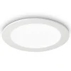 Ideallux LED-taklampe Groove round, 3 000 K, 22,7 cm| Downlights
