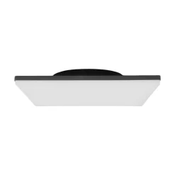 Lucande LED-taklampe Henni, IP65, sensor, 30x30 cm, antrasitt| Kommersiell Utebelysning|Led-Utendørs