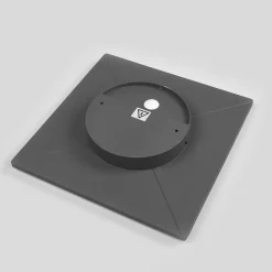 Lucande LED-taklampe Henni, IP65, sensor, 30x30 cm, antrasitt| Kommersiell Utebelysning|Led-Utendørs