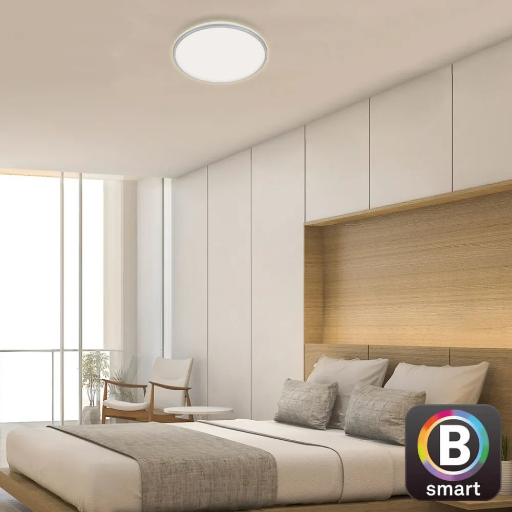 Briloner LED-taklampe Ivy S, dimbar, CCT, Ø 49 cm| Smarthus Belysning