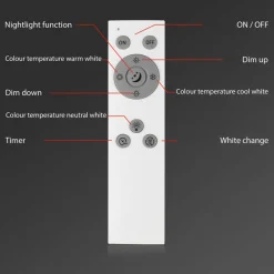 Briloner LED-taklampe Ivy Sky S, stjernedekor, Ø 33 cm Best