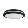 Milagro Lighting LED-taklampe Marlon, Ø 40 cm, svart, plast, IP54 New