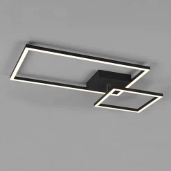 Reality Leuchten LED-taklampe Padella svingbar 4 000 K svart| Led-Innendørs