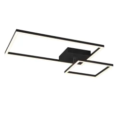 Reality Leuchten LED-taklampe Padella svingbar 4 000 K svart| Led-Innendørs