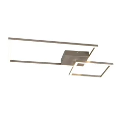 Reality Leuchten LED-taklampe Padella, svingbar, 4 000 K, nikkel| Taklamper