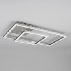 Reality Leuchten LED-taklampe Padella, svingbar, 4 000 K, nikkel| Taklamper