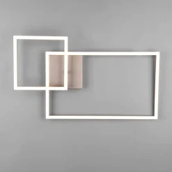 Reality Leuchten LED-taklampe Padella, svingbar, 4 000 K, nikkel| Taklamper