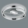 Reality Leuchten LED-taklampe Parma bryterdimmer 37 W 4 000 K krom| Design- Og Hotellbelysning|Kontorbelysning