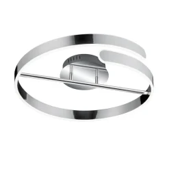 Reality Leuchten LED-taklampe Parma bryterdimmer 37 W 4 000 K krom| Design- Og Hotellbelysning|Kontorbelysning