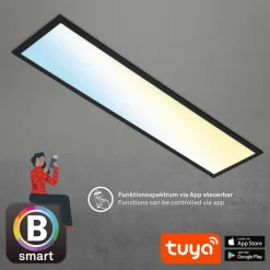 Briloner LED-taklampe Piatto S WiFi Bluetooth CCT fjernktr Online