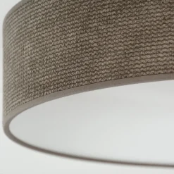 Duolla LED-taklampe Plafond, ledning mørkegrå, Ø 45 cm 3-trinns dimbar Best