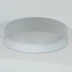 Duolla LED-taklampe Plafond, Soro lysegrå, Ø 45 cm, 3-trinns dimbar| Taklamper