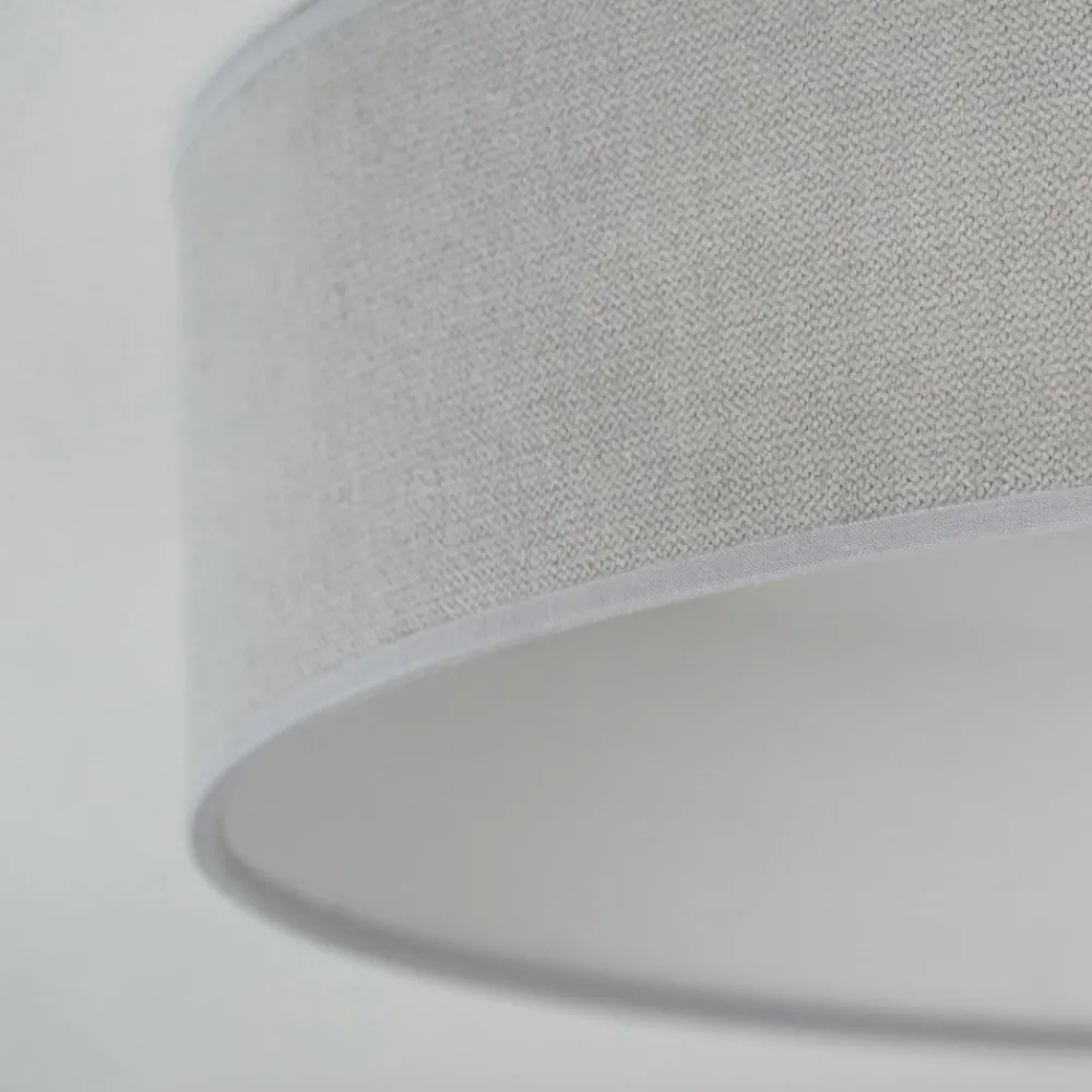 Duolla LED-taklampe Plafond, Soro lysegrå, Ø 45 cm, 3-trinns dimbar| Taklamper