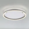 JUST LIGHT. GmbH LED-taklampe Ritus, Ø 39,3 cm, aluminium| Design- Og Hotellbelysning