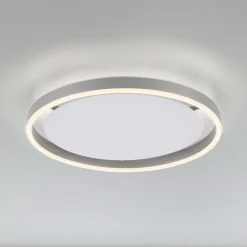 JUST LIGHT. GmbH LED-taklampe Ritus, Ø 39,3 cm, aluminium| Design- Og Hotellbelysning
