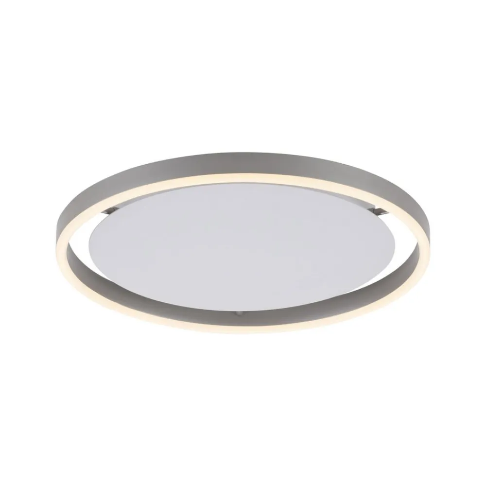 JUST LIGHT. GmbH LED-taklampe Ritus, Ø 39,3 cm, aluminium| Design- Og Hotellbelysning