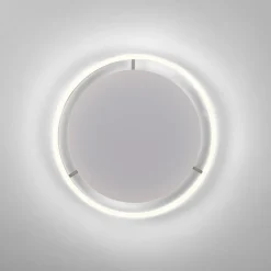 JUST LIGHT. GmbH LED-taklampe Ritus, Ø 39,3 cm, aluminium| Design- Og Hotellbelysning