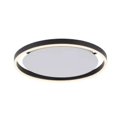 JUST LIGHT. GmbH LED-taklampe Ritus, Ø 39,3 cm, antrasitt| Design- Og Hotellbelysning|Led-Innendørs
