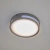 LUTEC LED-taklampe Rola, utendørs, antrasitt, Ø 18 cm Hot
