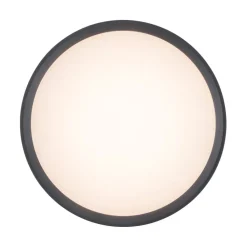 LUTEC LED-taklampe Rola, utendørs, antrasitt, Ø 18 cm Hot