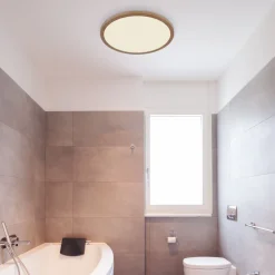 Globo LED-taklampe Sapana Ø 29,5 cm treutseende