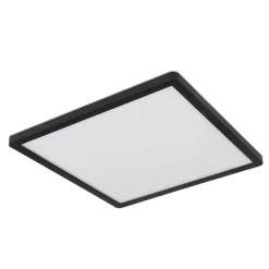 Globo LED-taklampe Sapana, kantet, dimbar, svart| Design- Og Hotellbelysning|Led-Innendørs