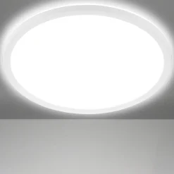 Briloner LED-taklampe Slim, rund, 42 cm Outlet