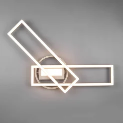 Reality Leuchten LED-taklampe Twister roterbar fjernkontroll nikkel Sale