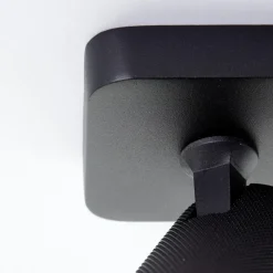 Brilliant LED-takspot Marty, lengde 53 cm, sandsvart, 3 lys. New