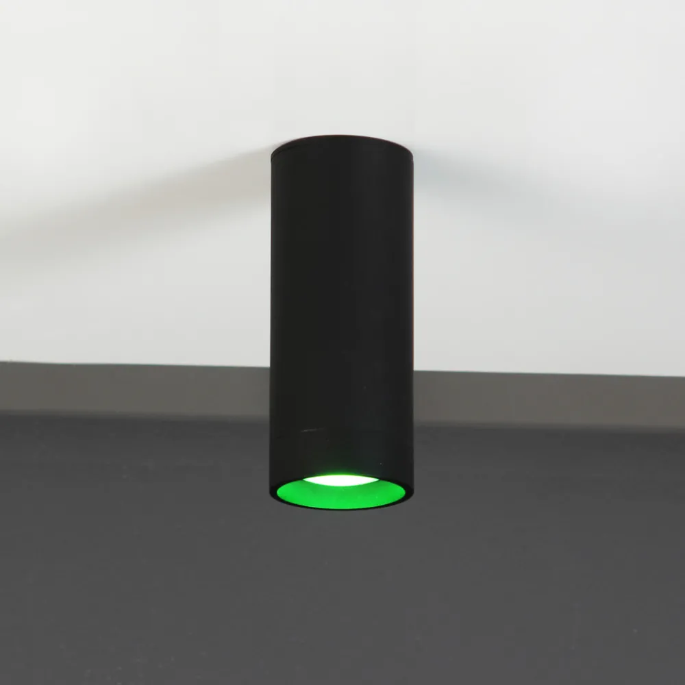 LUTEC LED-takspot Stag, CCT og RGBW, svart Online