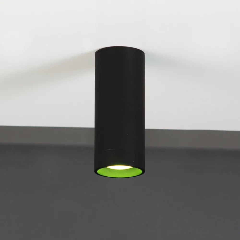 LUTEC LED-takspot Stag, CCT og RGBW, svart Online