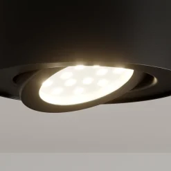 Briloner LED-takspotlight i rør, svart Best