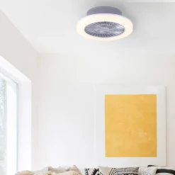 JUST LIGHT. GmbH LED-takvifte Leonard Ø50cm, seriebryter New