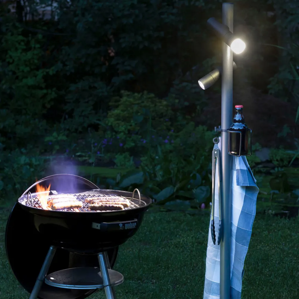 Evotec LED-terrasselampe Paul Basic+, 2 lyskilder